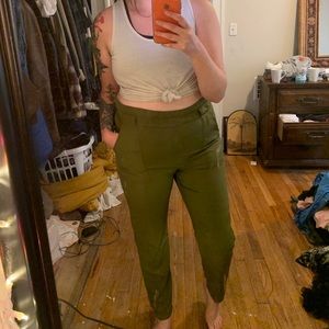 vintage paper bag pants